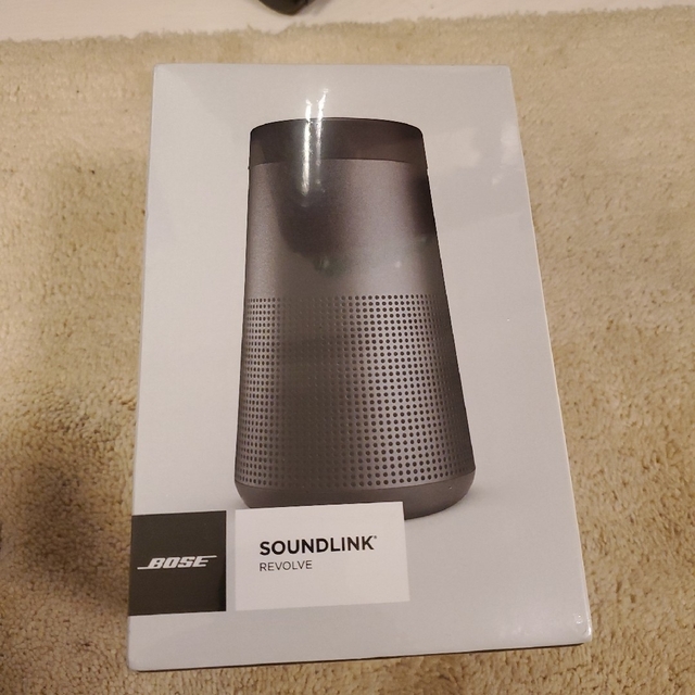 良質 SOUNDLINK 新品未開封 BOSE 新品未開封 BOSE REVOLVE ⅱ