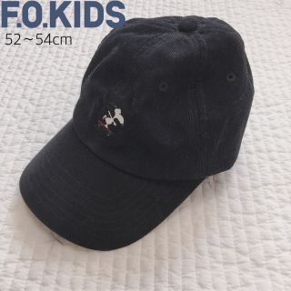 エフオーキッズ(F.O.KIDS)のF.O.KIDS SNOOPY コーデュロイ  キャップ　キッズ　スヌーピー(帽子)