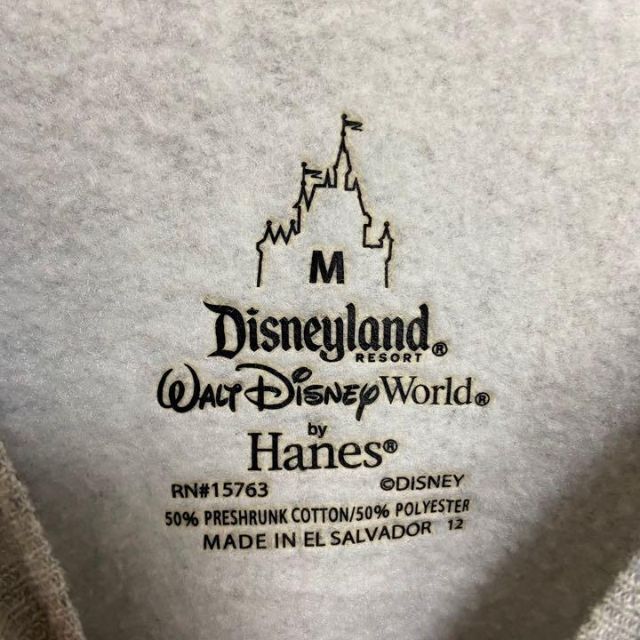 Disney(ディズニー)のDisney Hanes スウェット ミッキーマウス キャラ 可愛い 冬 古着 メンズのトップス(スウェット)の商品写真