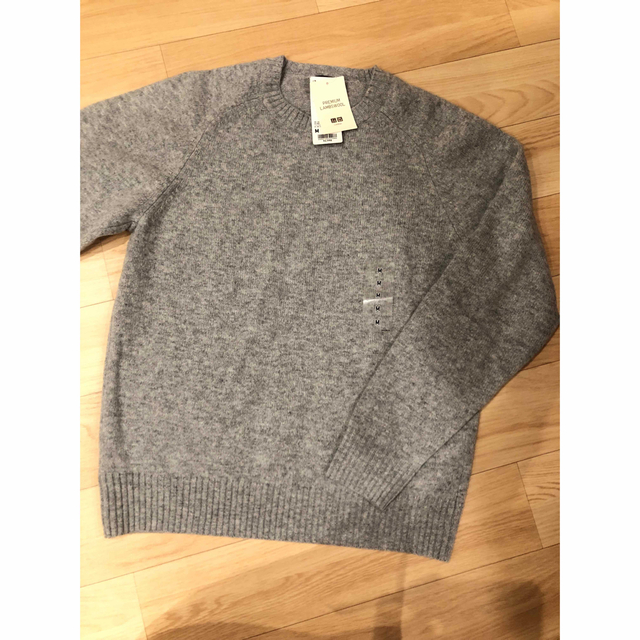 UNIQLO(ユニクロ)のlala様専用22AW UNIQLO ユニクロプレミアムラムクルーネックセーター レディースのトップス(ニット/セーター)の商品写真