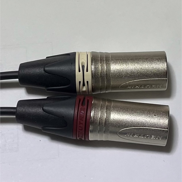 XLR 5pin - XLR 3pin x 2ch 分岐変換 53cm 楽器のレコーディング/PA機器(ケーブル)の商品写真