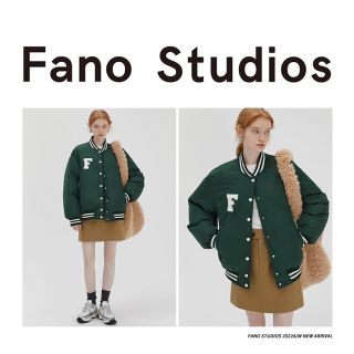 fano studiosオーバーサイズ　スタジャン（S、M在庫あり）