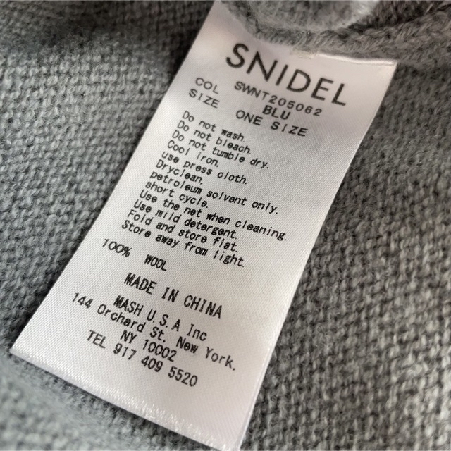 SNIDEL(スナイデル)のSNIDEL スナイデル  ハイネック　ニット レディースのトップス(ニット/セーター)の商品写真