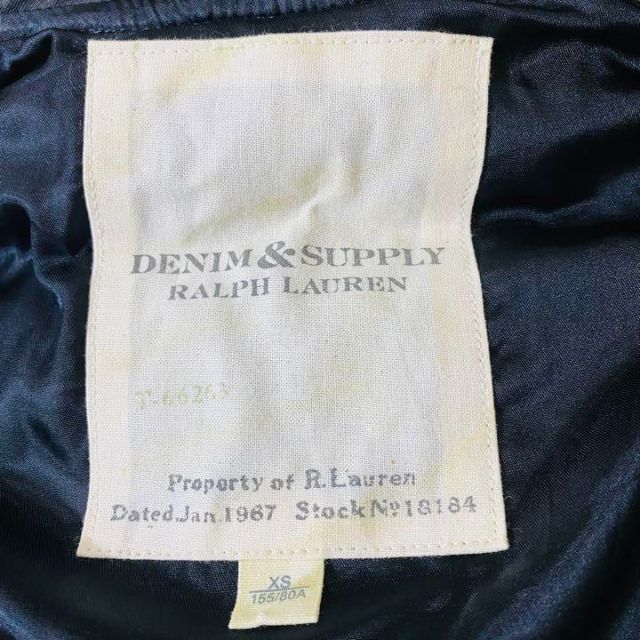 Denim & Supply Ralph Lauren(デニムアンドサプライラルフローレン)の【美品！ライダース風！】RALPH LAURENダウンベスト！ レディースのジャケット/アウター(ダウンベスト)の商品写真