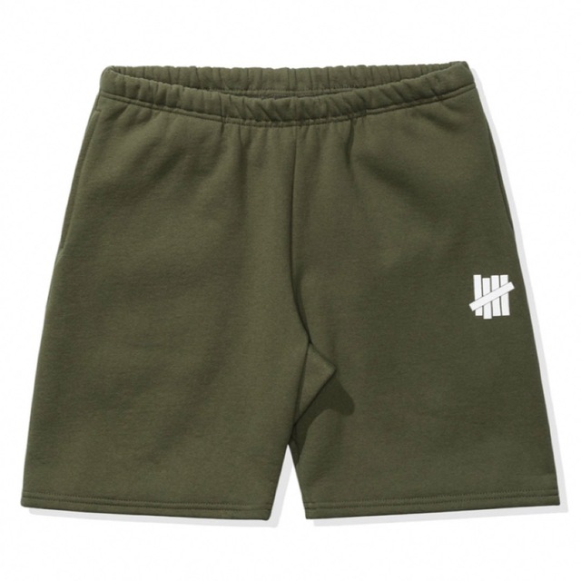 UNDEFEATED(アンディフィーテッド)のUNDEFEATED STENCIL ICON SWEATSHORT-60060 メンズのパンツ(ショートパンツ)の商品写真