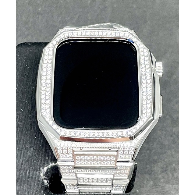 Apple Watch ケース 44mm/45mm フルジルコニア ベルト スマホ/家電/カメラのスマホアクセサリー(その他)の商品写真