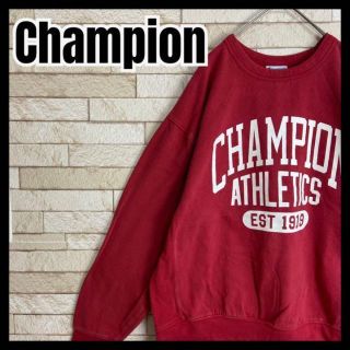 チャンピオン(Champion)のChampion スウェット アーチ 3段ロゴ カプセル 丸首 太アーム ゆる(スウェット)