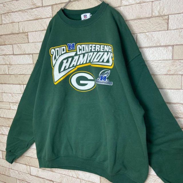 NFL Green Bay Packers スウェット 2010 チャンピオン メンズのトップス(スウェット)の商品写真