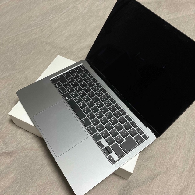 MacBook air M1 13インチ【充放電5回】