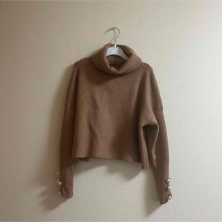 ザラ(ZARA)のZARA パールニット(ニット/セーター)