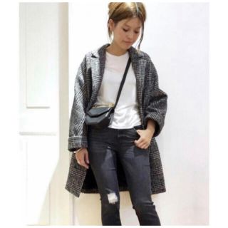 DEUXIEME CLASSE(チェック ・ チェスターコート)のフリマ DEUXIEME CLASSE(チェック ・ チェスターコート)のフリマ