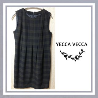 イェッカヴェッカ(YECCA VECCA)のYECCA VECCA★チェック柄 膝丈 ワンピース(ひざ丈ワンピース)