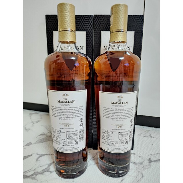サントリー ザ マッカラン 18年 700ml×2本 【送料無料】 52780円