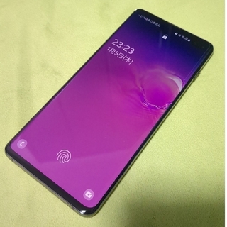 ギャラクシー(Galaxy)のGalaxy S10+（au SCV42）128GB SIMロック解除済み(スマートフォン本体)