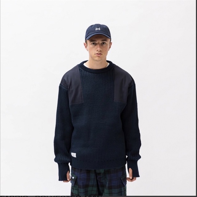 WTAPS 22AW COMMANDER / SWEATER NAVY M 新品wtapsneighbo