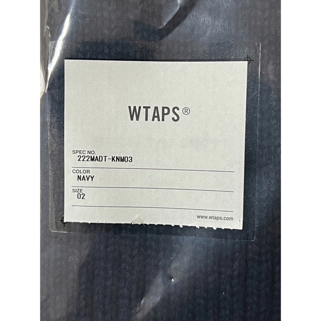 WTAPS 22AW COMMANDER / SWEATER NAVY M 新品wtapsneighbo