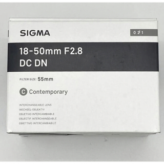 シグマ(SIGMA)の【ほぼ未使用】SIGMA 18-50mm F2.8 DC DN  (ソニーE )(レンズ(単焦点))