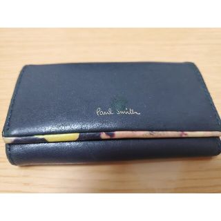 ポールスミス(Paul Smith)のポールスミス キーケース ネイビー 花柄(キーケース)