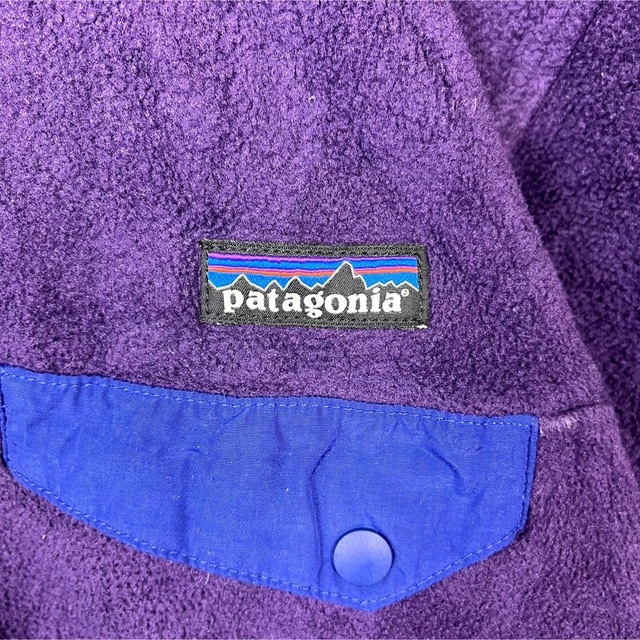 patagonia(パタゴニア)のパタゴニア　ヴィンテージ　シンチラ　スナップT　ハーフボタン　90s　古着　S レディースのジャケット/アウター(ブルゾン)の商品写真