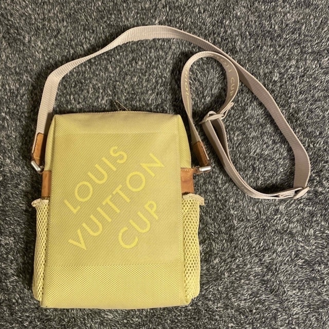 【Louis Vuitton】ダミエジェアンウェザリー　LVカップ　ショルダー