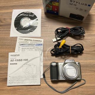 OLYMPUS - OLYMPUS オリンパス SZ SZ-15 SILVER デジカメ デジタルの