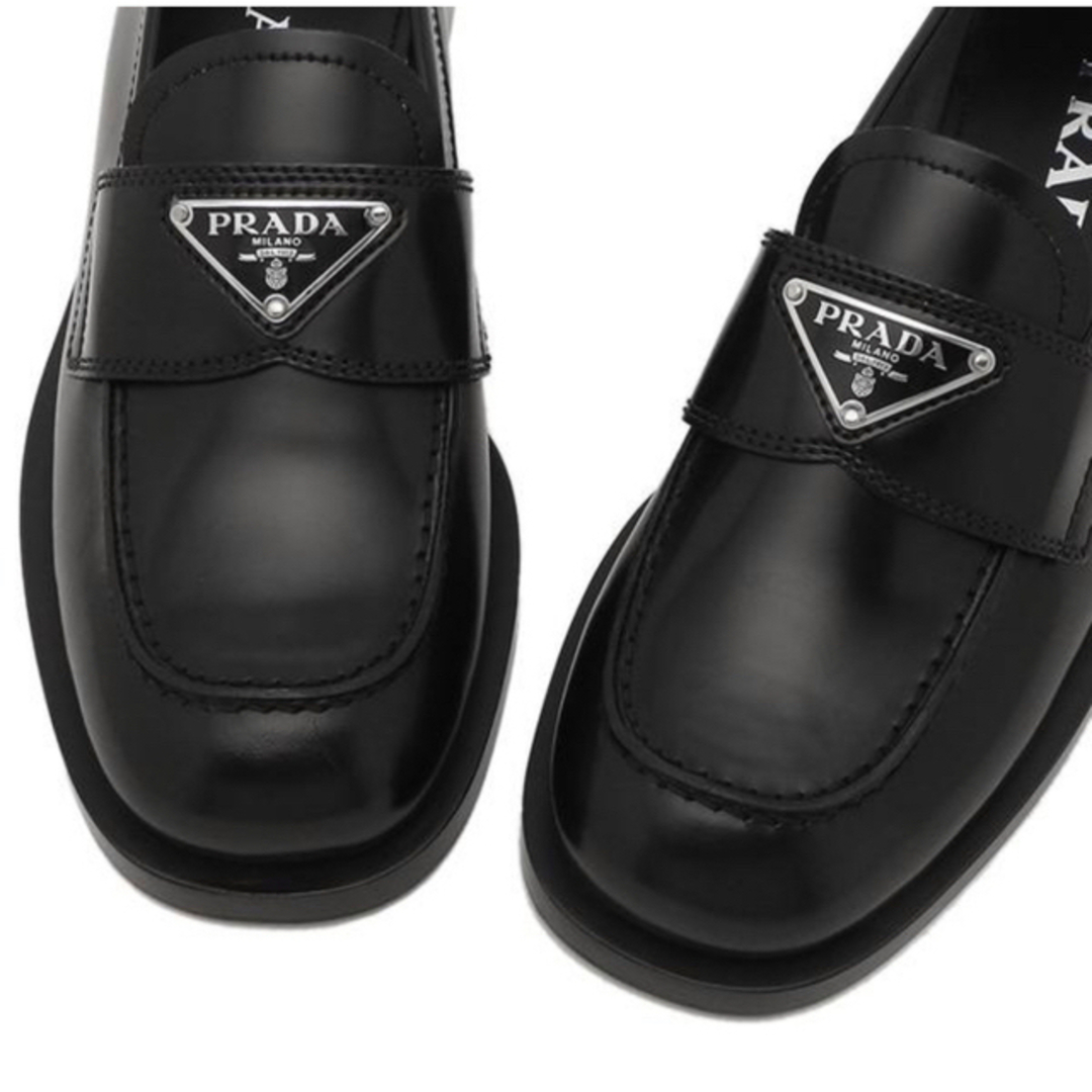 PRADA - 最終価格 PRADA ローファー 36.5の通販 by moi(子育て中のため