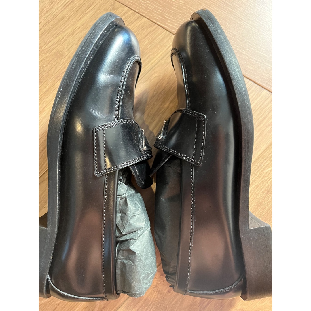 正規品4回着用早い者勝ち‼️ プラダ  PRADA ローファー　38.5