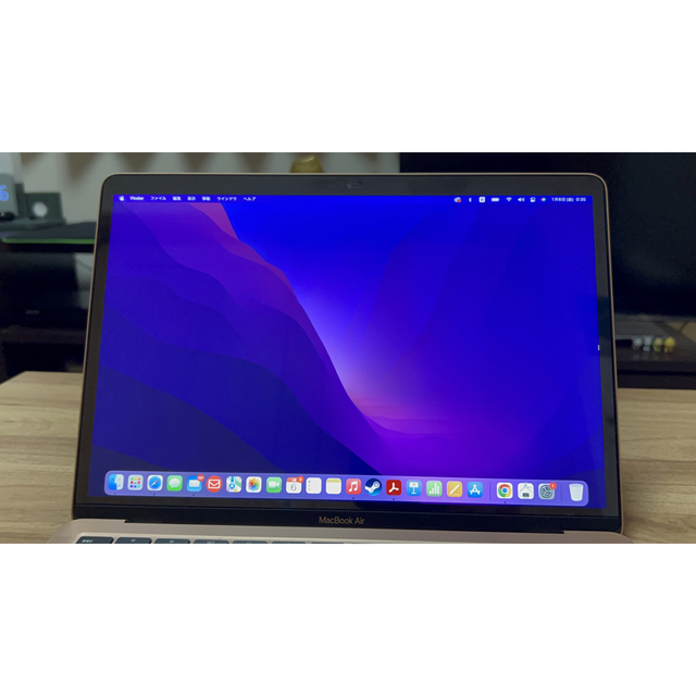 Apple(アップル)のM1チップ搭載13インチMacBook Air マウス、ケース付き スマホ/家電/カメラのPC/タブレット(ノートPC)の商品写真