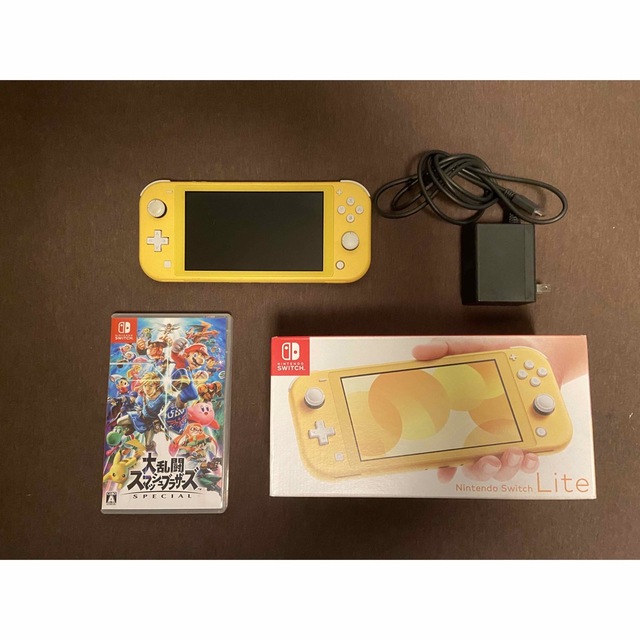 nintendo switch LITE セット販売　大乱闘スマッシュブラザーズ