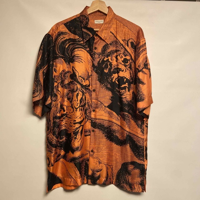 dries van noten シルクシャツ　M 最終値下げ