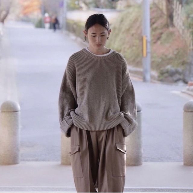 YOKE(ヨーク)のyoke 5G COTTON CARDIGAN RIB STITCH KNIT メンズのトップス(ニット/セーター)の商品写真