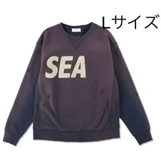 WIND AND SEA ダメージ スウェット Lサイズ