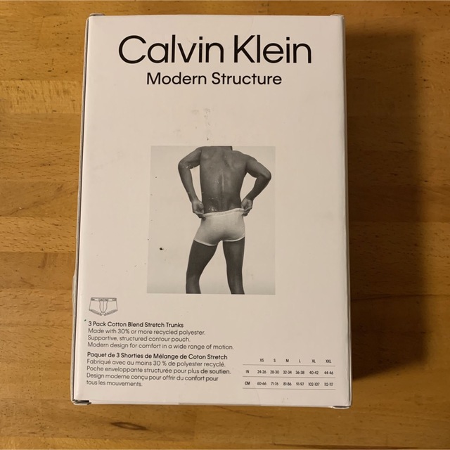 ボクサーパンツ カルバンクライン Calvin Klein サイズM 3枚セット メンズのアンダーウェア(ボクサーパンツ)の商品写真