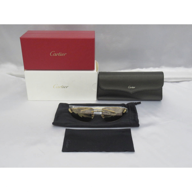 希少 Cartier パンテール サングラス パンサー ゴールド カルティエ