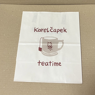 カレルチャペック(KarelCapek)のカレルチャペック紅茶店　未使用　紙袋S　7枚セット(ショップ袋)