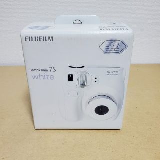 フジフイルム(富士フイルム)のFUJI FILM INSTAX MINI7S ホワイト(フィルムカメラ)