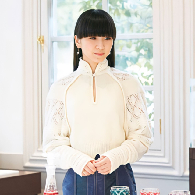 mame - 専用☆mame kurogouchi即完売Multiple Knit☆ホワイト☆の通販 ...