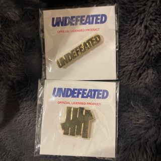 アンディフィーテッド(UNDEFEATED)のundefeated アンディフィーテッド　ピンバッジ　ピンズ(その他)