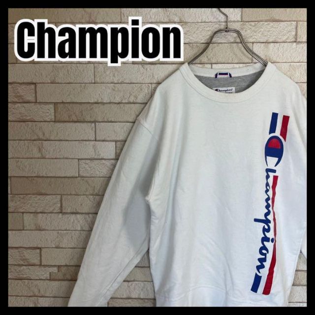 Champion スウェット トレーナー ビッグロゴ ゆるダボ スケーター