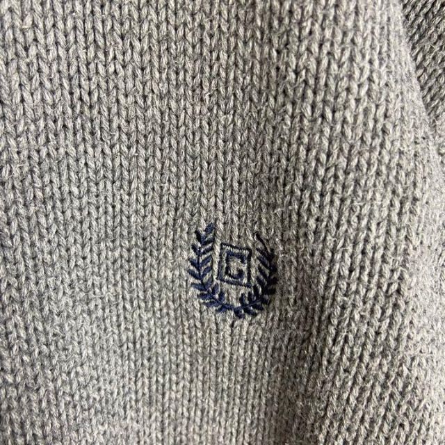 Ralph Lauren(ラルフローレン)のCHAPS Ralph Lauren ハーフジップ ニット セーター 刺繍 無地 メンズのトップス(ニット/セーター)の商品写真