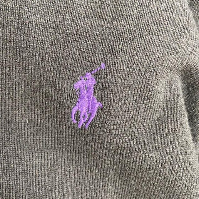 POLO Ralph Lauren ニット セーター Vネック 刺繍 ロゴ メンズのトップス(ニット/セーター)の商品写真