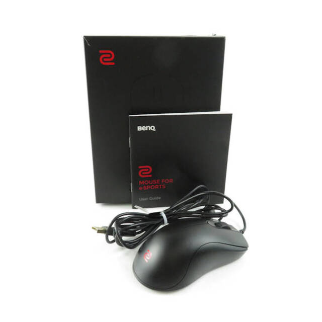 美品 BenQ ベンキュー ZOWIE ZA13-B ゲーミングマウス 1点 ブラック 左右対称、FPS、e-Sports HY307