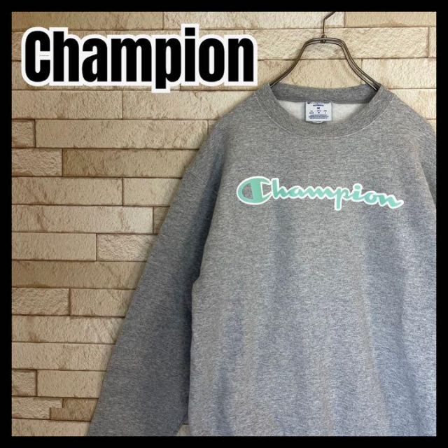 Champion(チャンピオン)のChampion スウェット 定番 ブランドロゴ シンプル オシャレ カワイイ メンズのトップス(スウェット)の商品写真