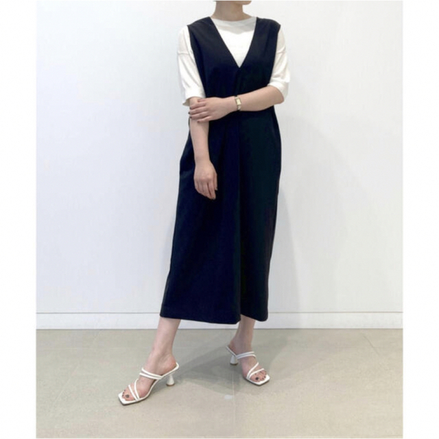 Theory - Theory 21aw Vネックニットワンピースの通販 by yu♡'s Theory - Theory 21aw Vネックニットワンピースの通販 by yu♡'s