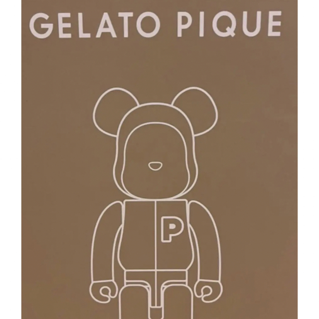 GELATO PIQUE × BE@RBRICK 400% BEIGE 新品