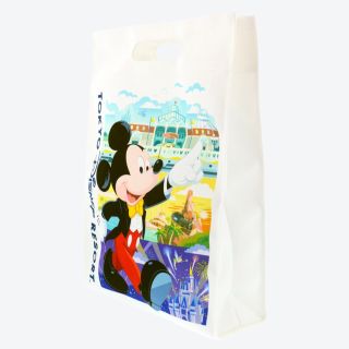 Mサイズ　東京ディズニーリゾート ショッパー デザイン トートバッグ　ショップ袋(トートバッグ)