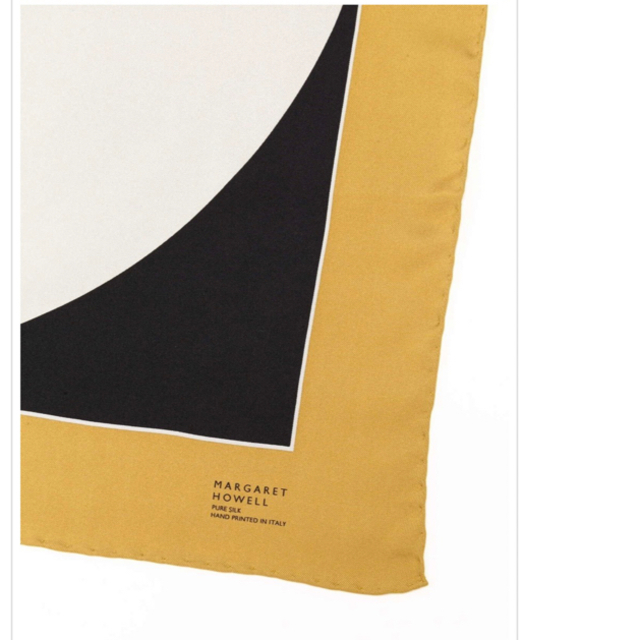 MARGARET HOWELL(マーガレットハウエル)のMARGARET HOWELL OUTLINE BORDER SCARF  新品 レディースのファッション小物(バンダナ/スカーフ)の商品写真