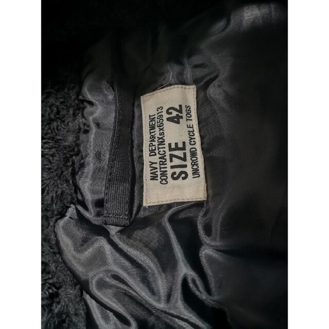 UNCROWD アンクラウド  N-3B コート/XL/black/BLUCO メンズのジャケット/アウター(フライトジャケット)の商品写真