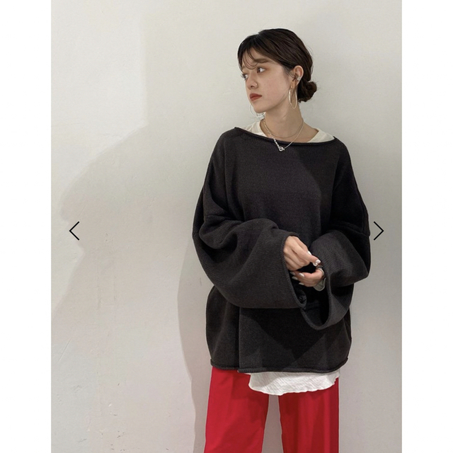 TODAYFUL(トゥデイフル)のTODAYFUL Doubleface Slit Long T-Shirts  レディースのトップス(Tシャツ(長袖/七分))の商品写真