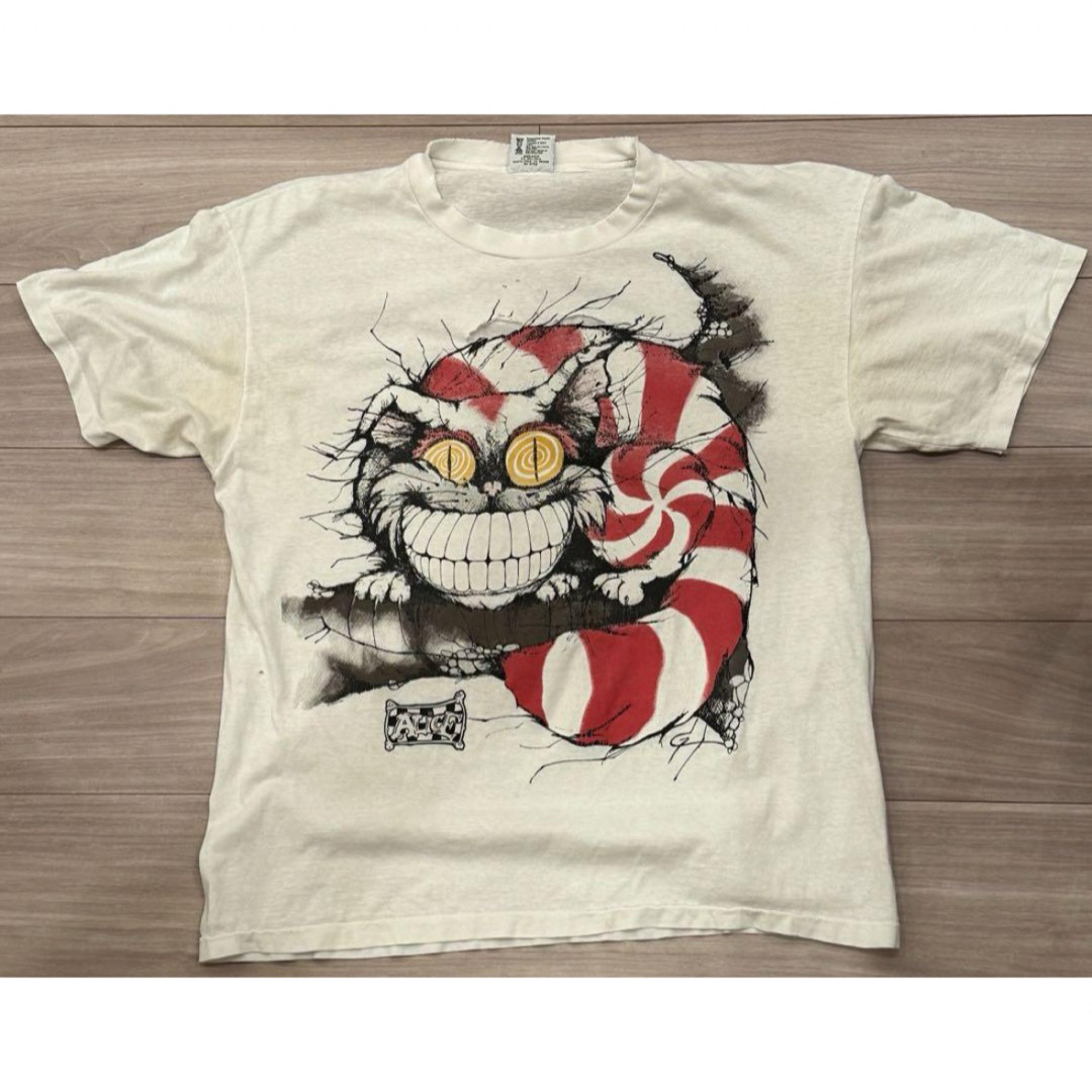 90s チェシャ猫  不思議の国のアリス ANDAZIA TシャツTシャツ/カットソー(半袖/袖なし)